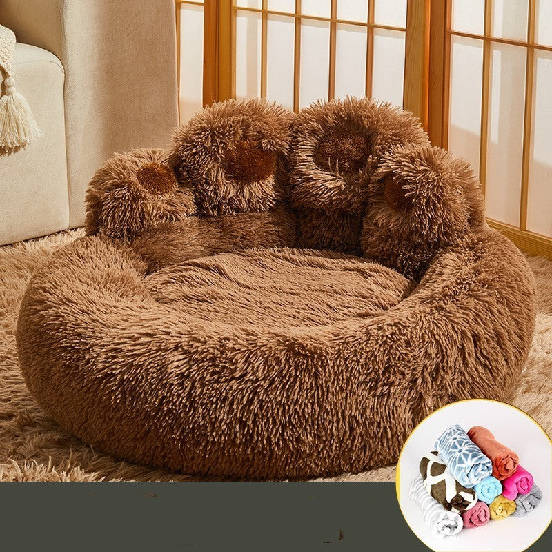 Kennel Warm Dog Corgi Golden Retriever Bed